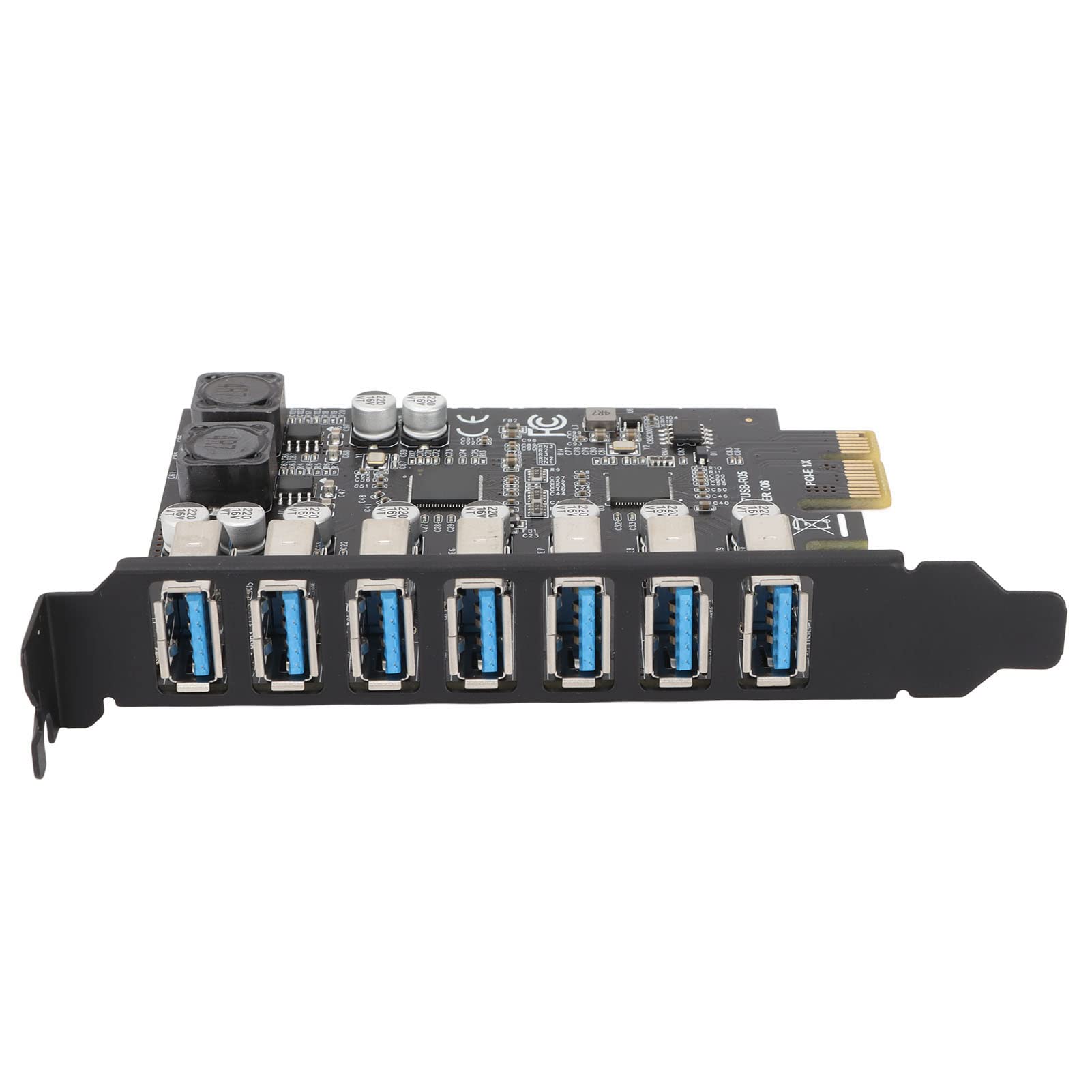 7 Ports Pcie To Usb3.2 Gen1 Expansion Card, Usb3.2 Gen1 Superspeed 5Gbps Front Expansion Card, Usb Pcie Expansion Card For Xp Wi